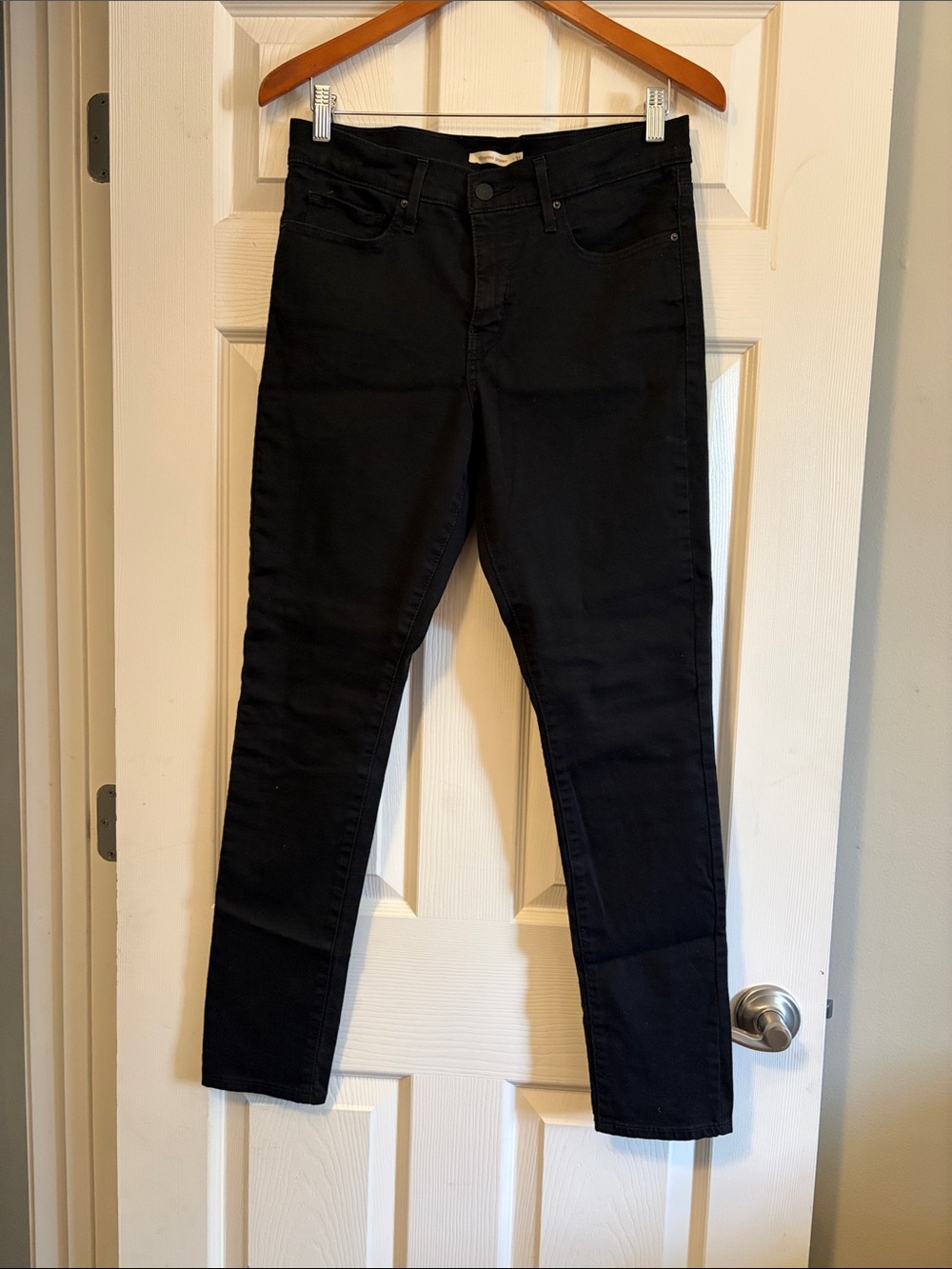 Levi's Men's Skinny Jeans in Black